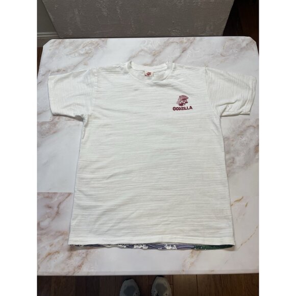 Godzilla  T-shirt White TOHO Godzilla  Japan Monster  Size M Youth - Picture 5 of 8